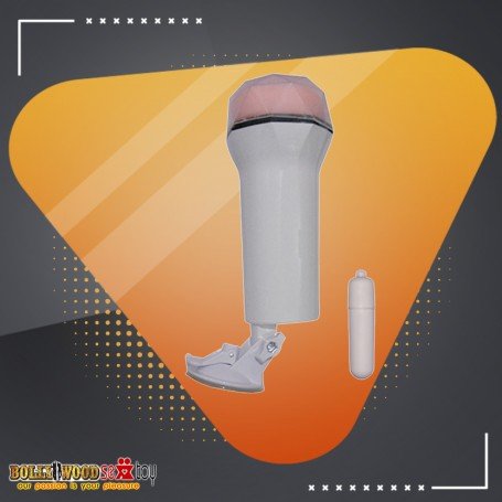 Super Soft Vibrating Male Stroker With Suction MS-048