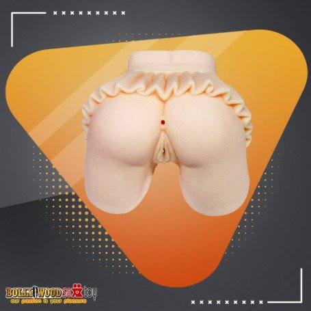 Silicone Mini Skirt Ass & Vagina Masturbator V2 BAV-019