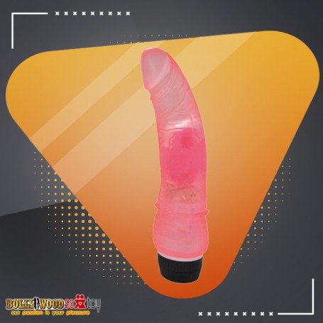Ultra Slim Flexidick with vibrating Jelly RSV-035