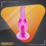 Crystal Anal Vibrating Butt Plug With Suction Cup AD-025