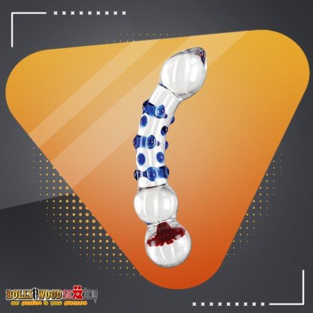 Flower Crystal Glass Dildo Sex Toy GD-003