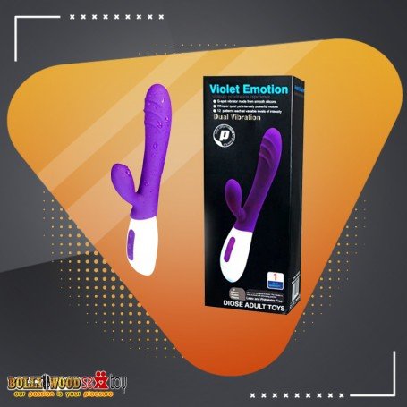 VIOLET EMOTION RABBIT VIBRATOR RV-033